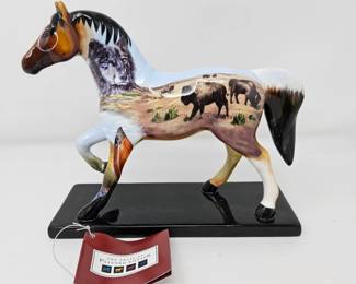 Kindred Spirits Trail of Painted Ponies 1E/0513 Item No. 12268 Retired Ceramic Figurine w/ Box