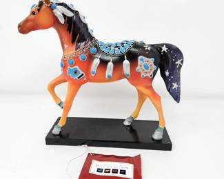  Native Jewel Pony #12243 1E/4251 Retired Trail of Painted Ponies w/ Box