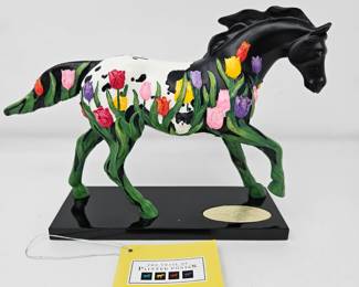 Trail of Painted Ponies “Tip-Toe Through The Tulips” Four Seasons Collection Item No. 12269 LE 20,000 w/ Box