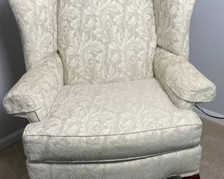 Upholstered Wingback Arm Chair