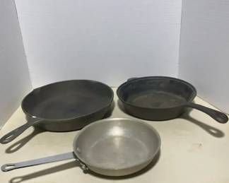 Cast Iron Winco Aluminum Pans