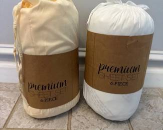 California King Premium Microfiber Sheets, 2 Sets