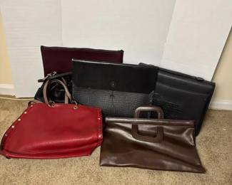 Purses, Bags, Padfolios Lot