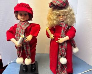 Christmas Animatronic Dolls