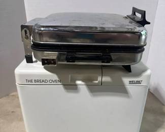 Waffle Iron and Welbilt Bread Maker