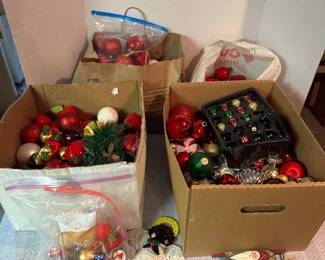 Holiday And Christmas Ornaments Assorted
