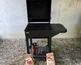 NEXGRILL Charcoal Grill With Cover, Chimney Starter, Charcoal