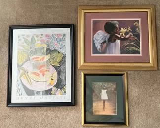 Framed Art Prints, Henri Matisse Goldfish, Home Interiors, More