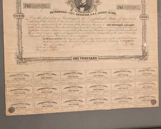 Confederate bonds