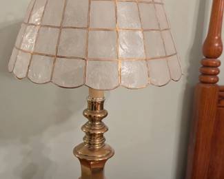 Vintage shell lamp shade 