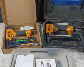 Bostitch Air 18 Ga Brad Nailer, Bostitch Air Staple Gun And Staples
