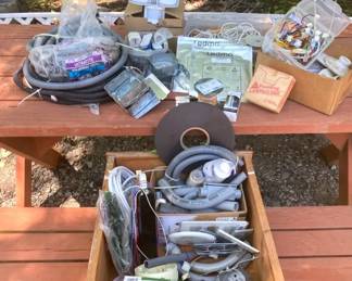 Electricians Lot outlets, covers, nonmetallic flexible conduit and more