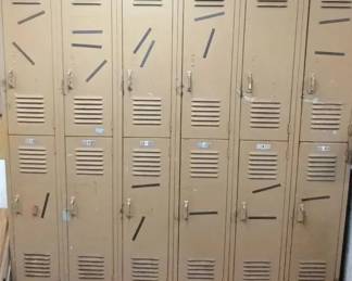 School Locker Section