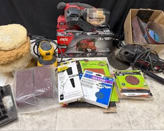 Skil Sandbar, Dewalt Sander, Craftsman Sander And Supplies