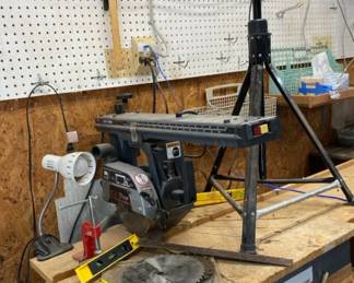 Woodworker Craftsman 8 14 Radial Saw, Blades, Long Board Adjustable Roller And More