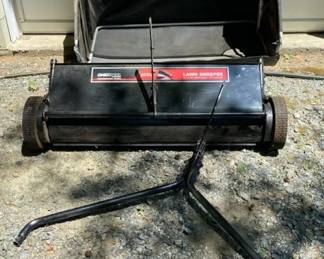 Ohio Steel Industries 22 Cubic Feet Capacity Lawn Sweeper 42 Sweep Path