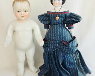 Vintage Porcelain Dolls