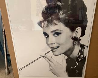 Vintage poster - Audrey Hepburn