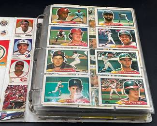 Sports Cards In Binder
