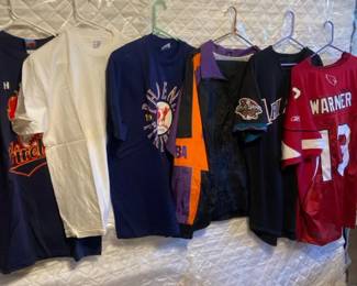 Kurt Warner Jersey, AZ Diamond Backs World Series Jersey, Phoenix Suns Jacket  Pants And More