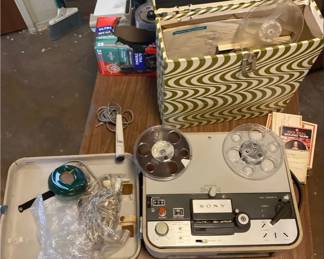 Vintage Sony Tape Recorder ReeltoReel