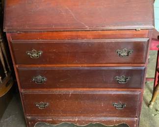 Wooden Secretary Desk