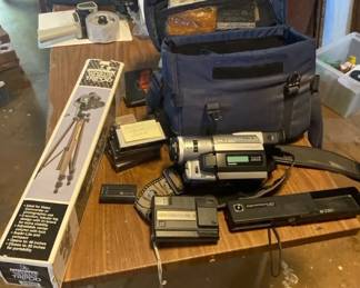 Digital Video Camera, Tripod, Two Kodak Cameras  More