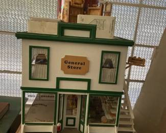 Vintage Style General Store Doll House  Accessories