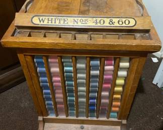 White Sewing Machine Co. Spool Cabinet