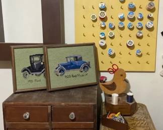 Sewing Notions Containers, Machine Feet  Thread Organizers