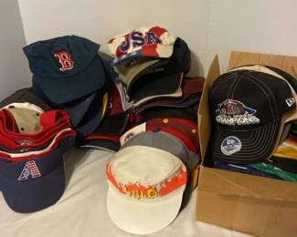 Mystery Lot Of Ball Caps And Visors