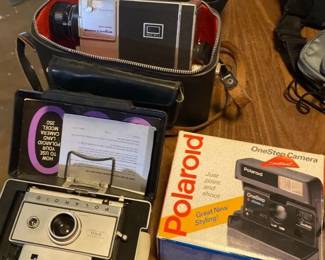 ArgusCosina Movie Camera  Polaroid Cameras