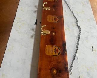 Crown royal gold and wood & epoxy $25.