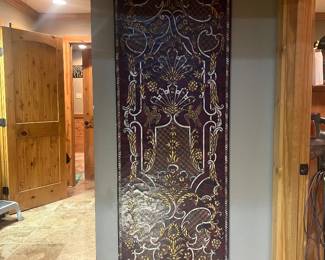 Hand carved huge wall peice $98.