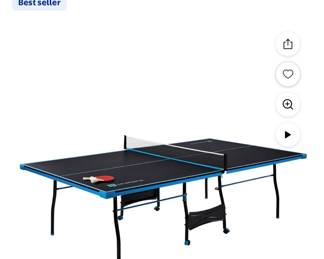 New Ping pong table with bet and paddles $129.