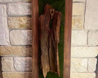 Wooden moss wall $49.