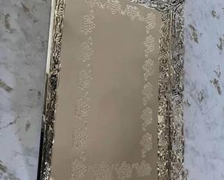 Wedding silver serving treys $49