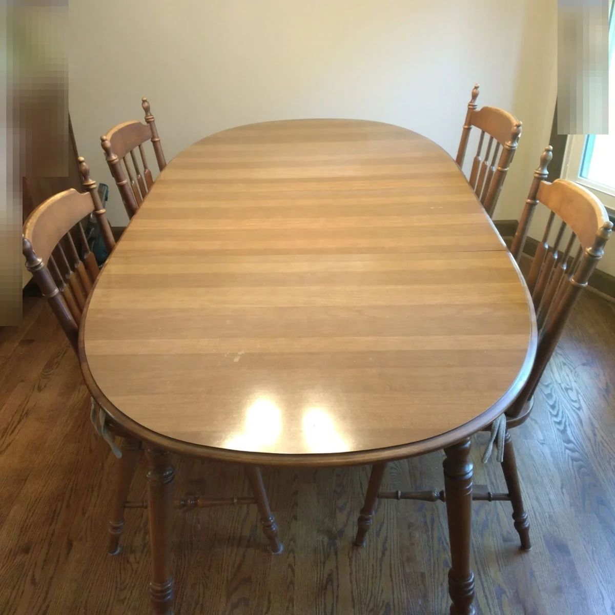 001 MCM Dining Table With 4 Chairs