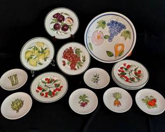 Stoviglieria Fruit Bowl And Farmers Market Dish Set