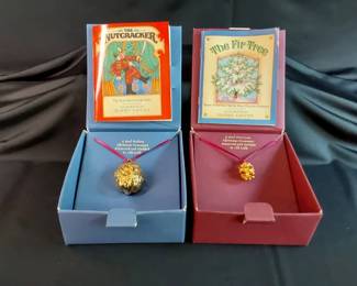 Enchanted Gold 18k Gold Christmas Ornaments