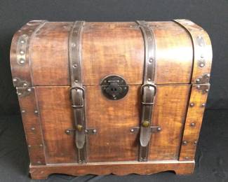 Decorative Wooden Trunk