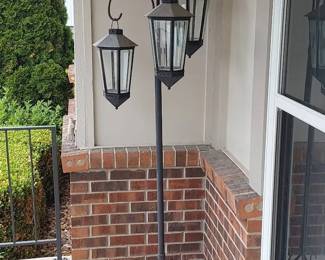 Large Metal Lantern Stand