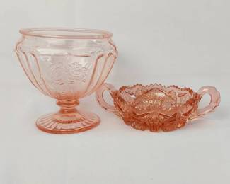 Pink Depression Glass