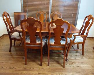 Large Formal Dining Table And Chairs
