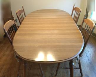 001 MCM Dining Table With 4 Chairs