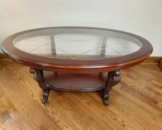 Glass Top Coffee Table