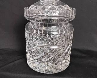 Waterford Biscuit Jar