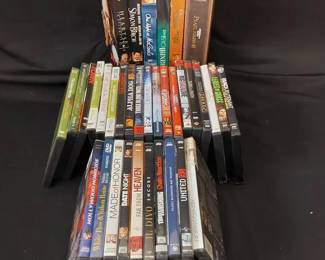 Assorted DVD And VHS Movies