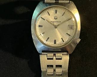 Mens Vintage Bulova Accutron Watch