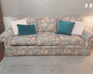 Vintage Floral Sofa